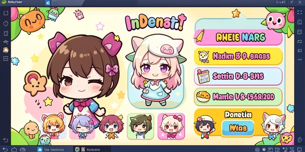 Menu permainan yang beragam dan mudah diakses.