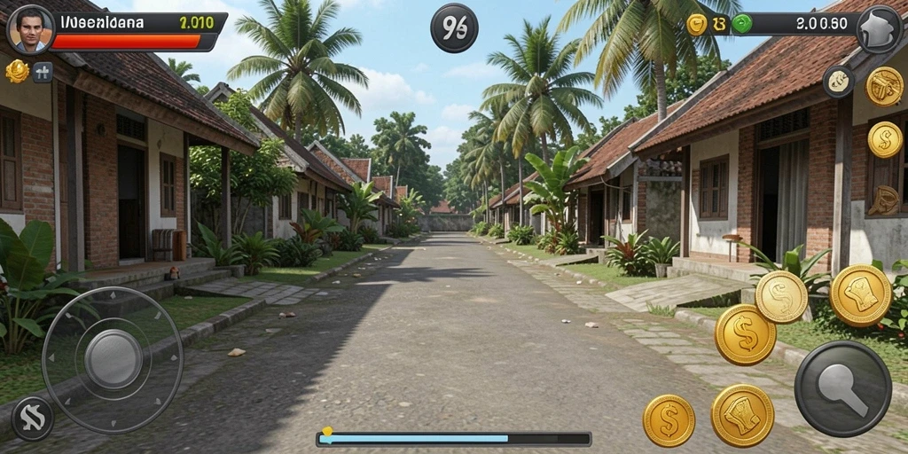 Fitur sosial yang memungkinkan interaksi antar pemain.