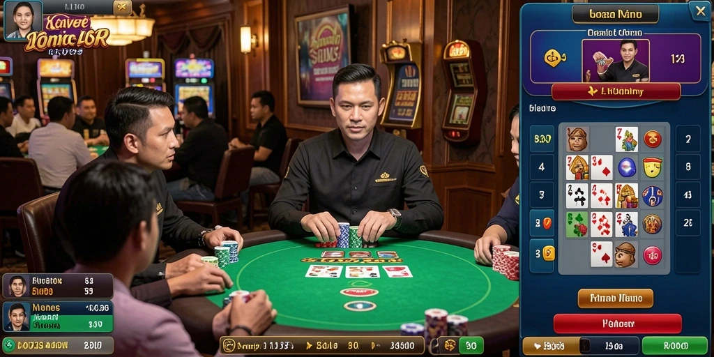 Fitur obrolan yang memungkinkan interaksi antar pemain.
